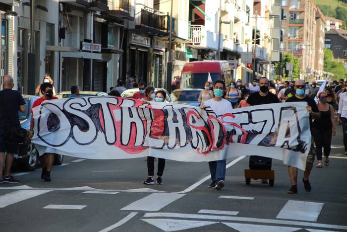 Lasarte-Oriako Ostalaritza elkarteak manifestaziora deitu du larunbatean
