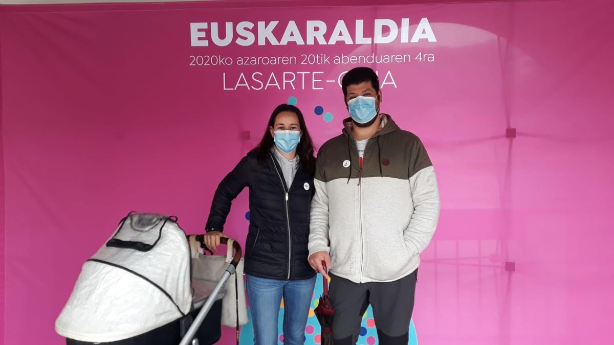 Txapak jaso dituzten herritarren argazkiak